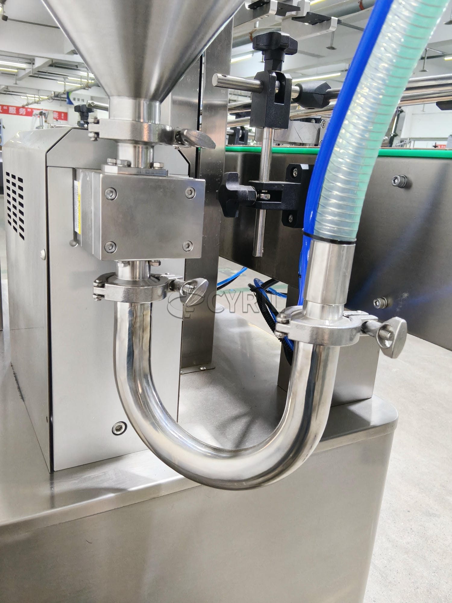 Fully automatic single-head gear pump filling machine