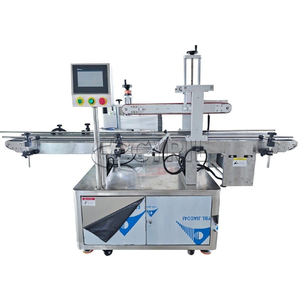 Press top side labeling machine