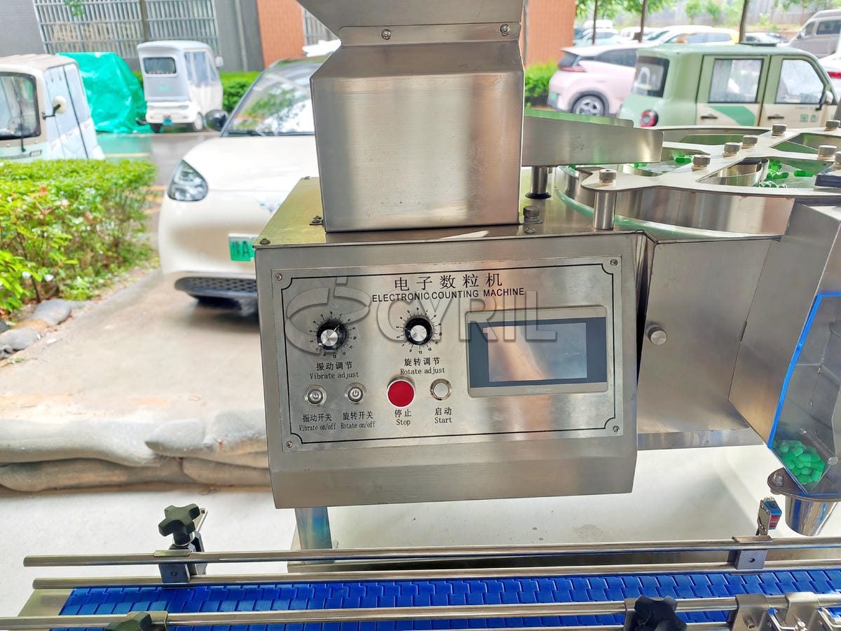 Fully automatic counting filling machine