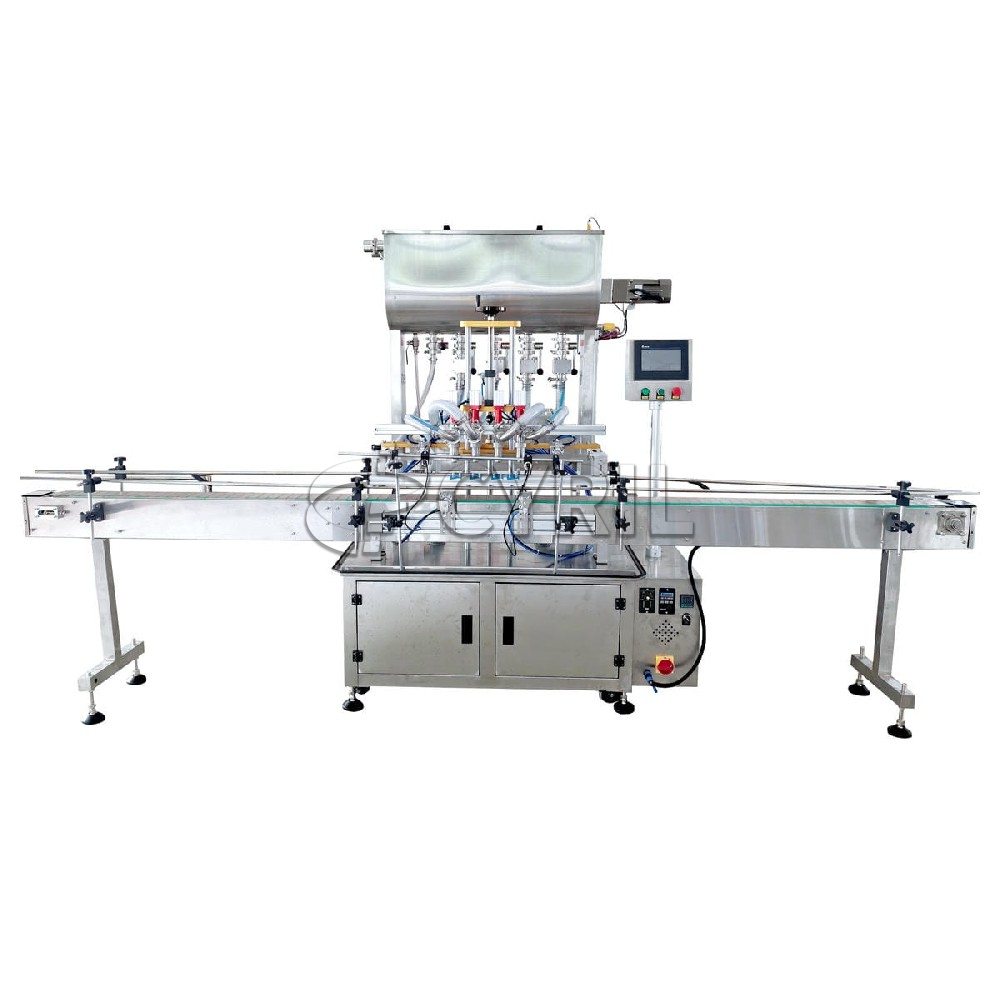 Four-head gear pump filling machine