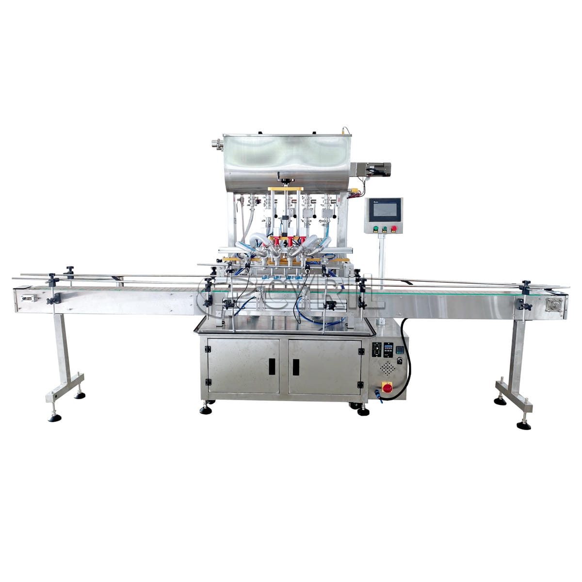 Four-head gear pump filling machine