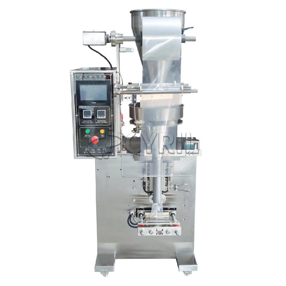 Fully automatic turntable granule packaging machine