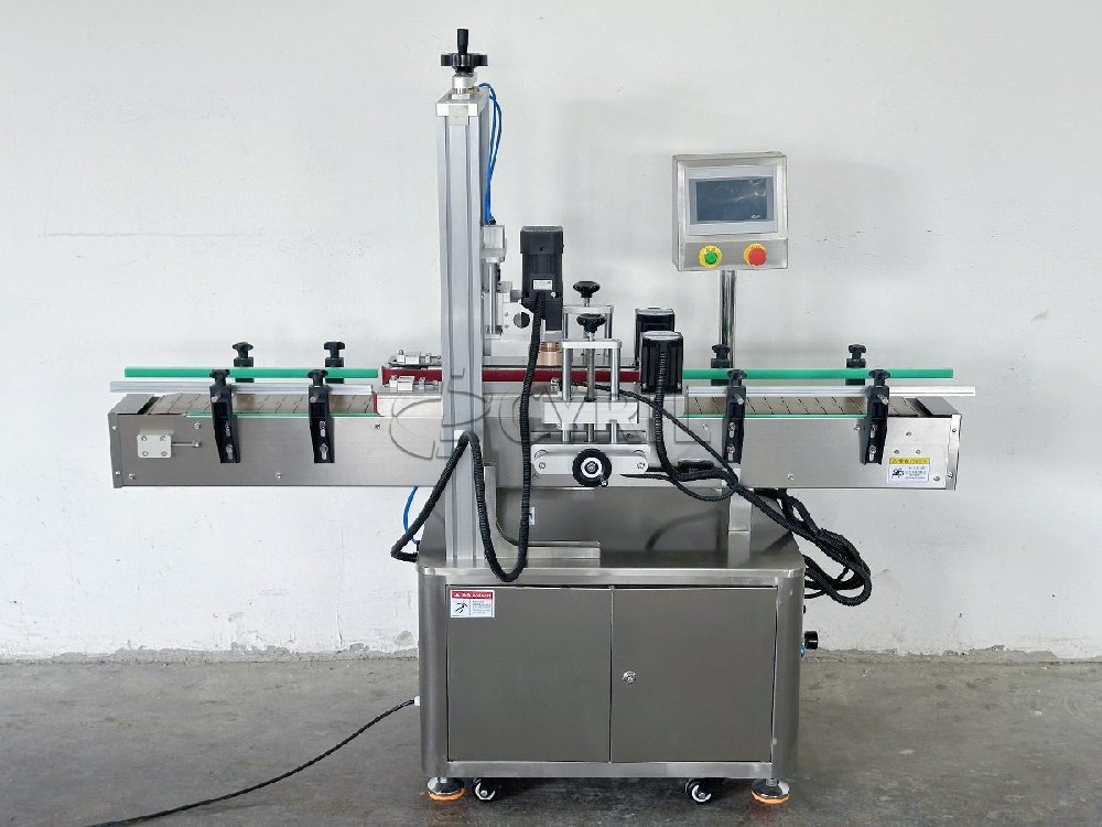 What causes the capping machine to apply caps crookedly?