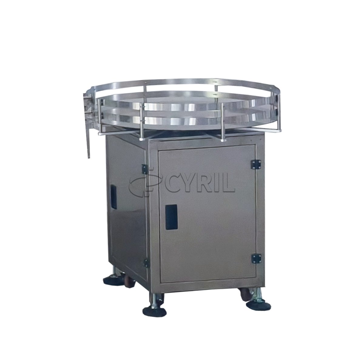 Bottle unscrambler + four-head servo filling machine + bottle closing machine
