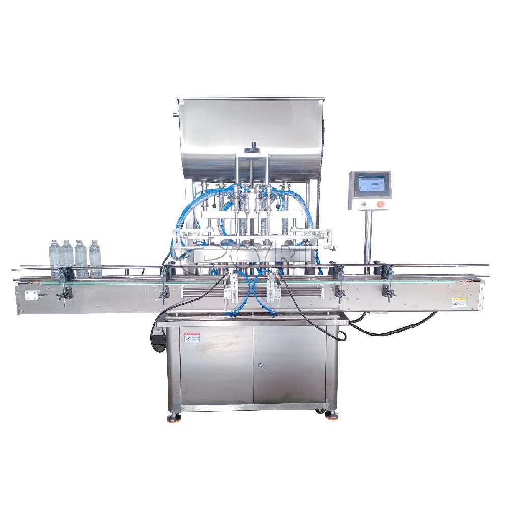How can the frequent clogging of the liquid filling machine's filter be resolved?