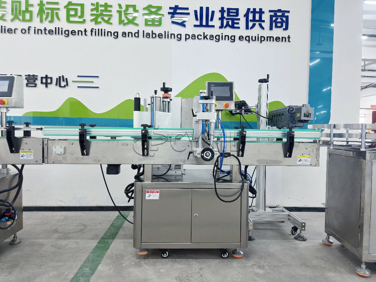 Single head rotor pump filling line