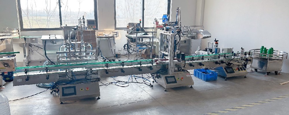 Benchtop 4-Head Filling Line