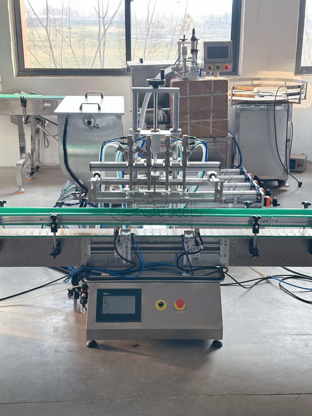 Benchtop 4-Head Filling Line