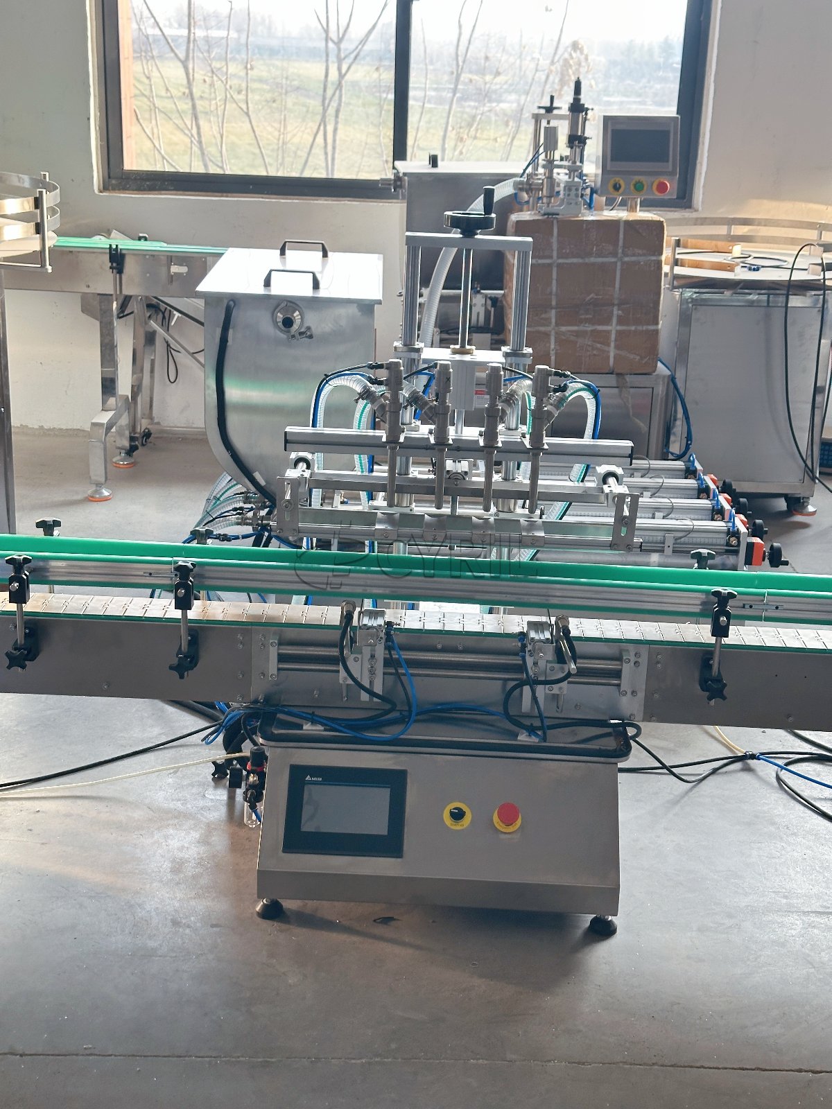 Benchtop 4-Head Filling Line