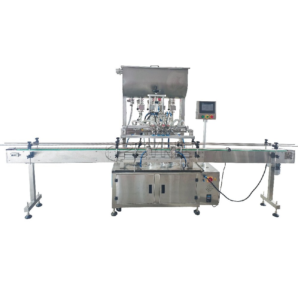Four-head gear pump filling machine