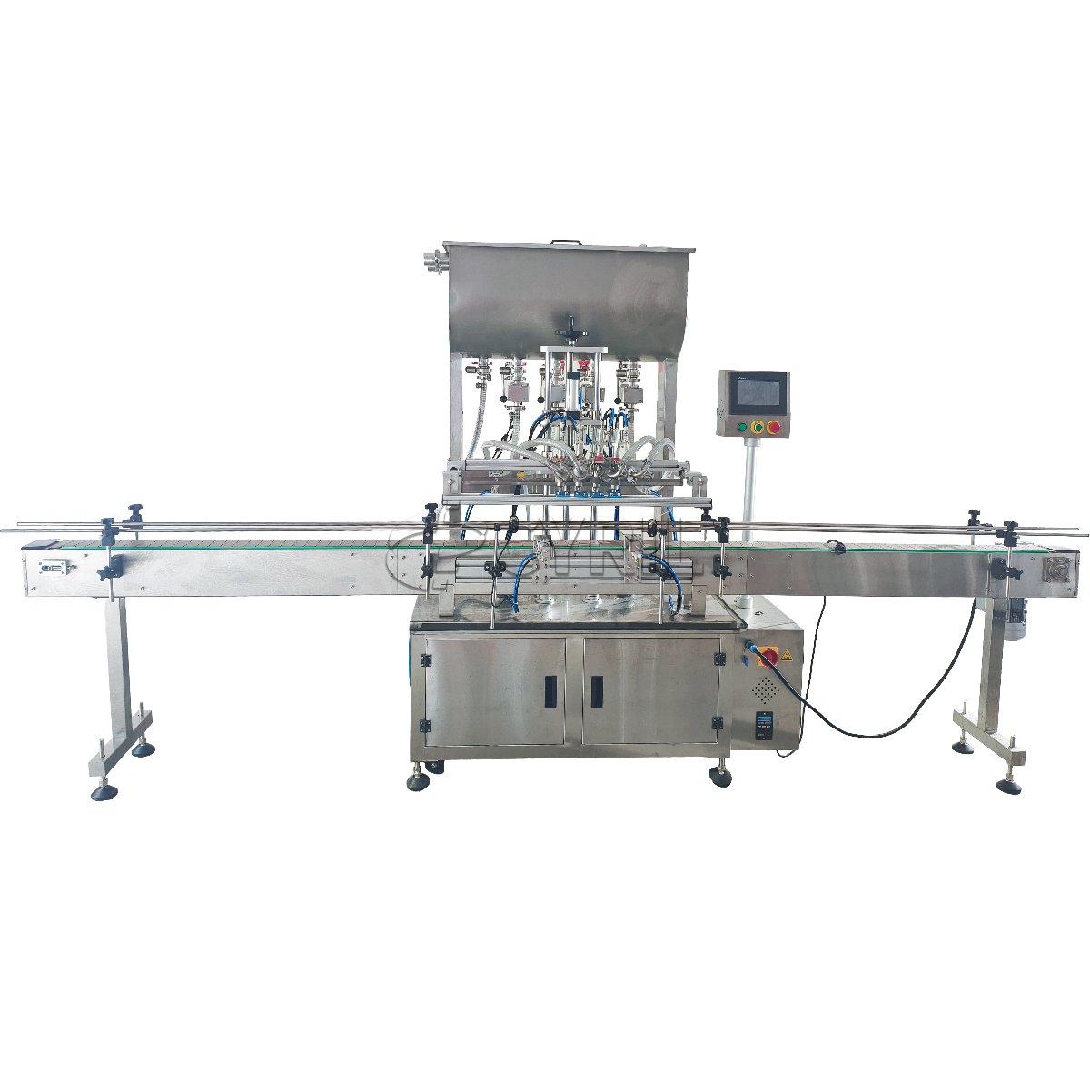 Four-head gear pump filling machine