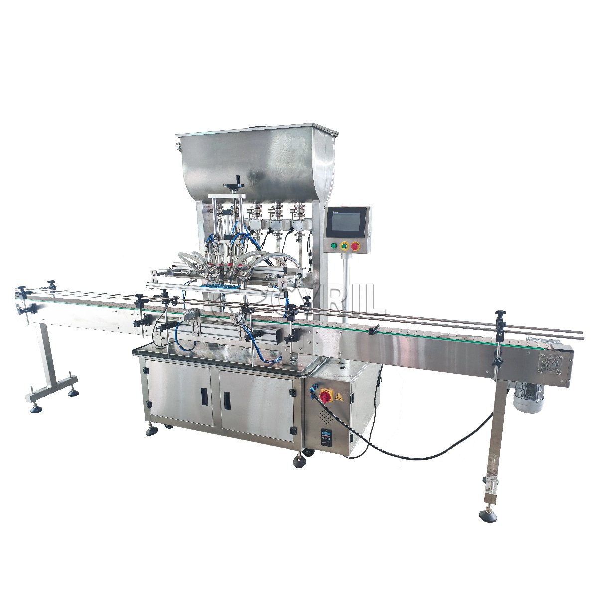 Four-head gear pump filling machine
