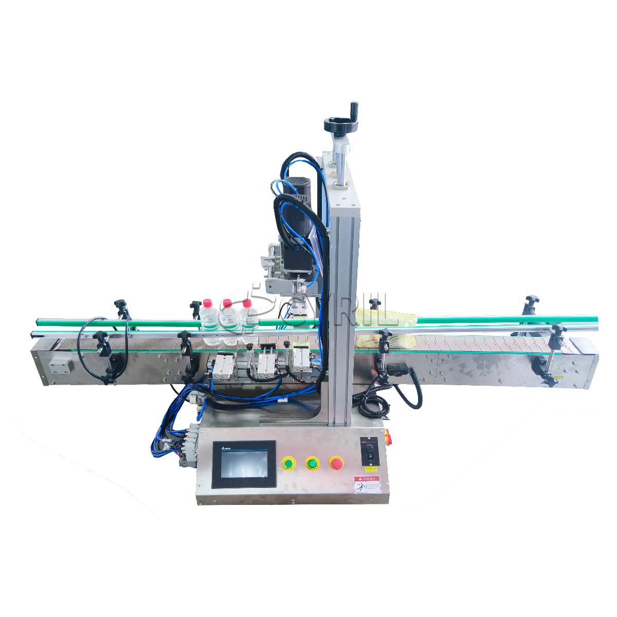 Desktop 4-Wheel Capping Machine + Delta System