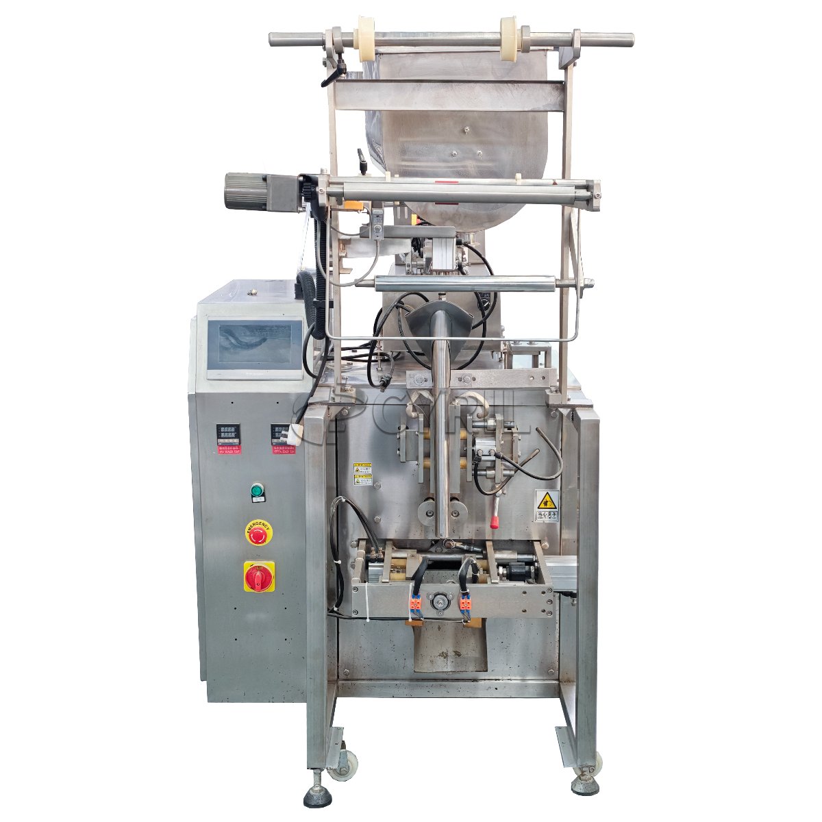 Paste Packaging Machine + Round Hopper + Back Sealing