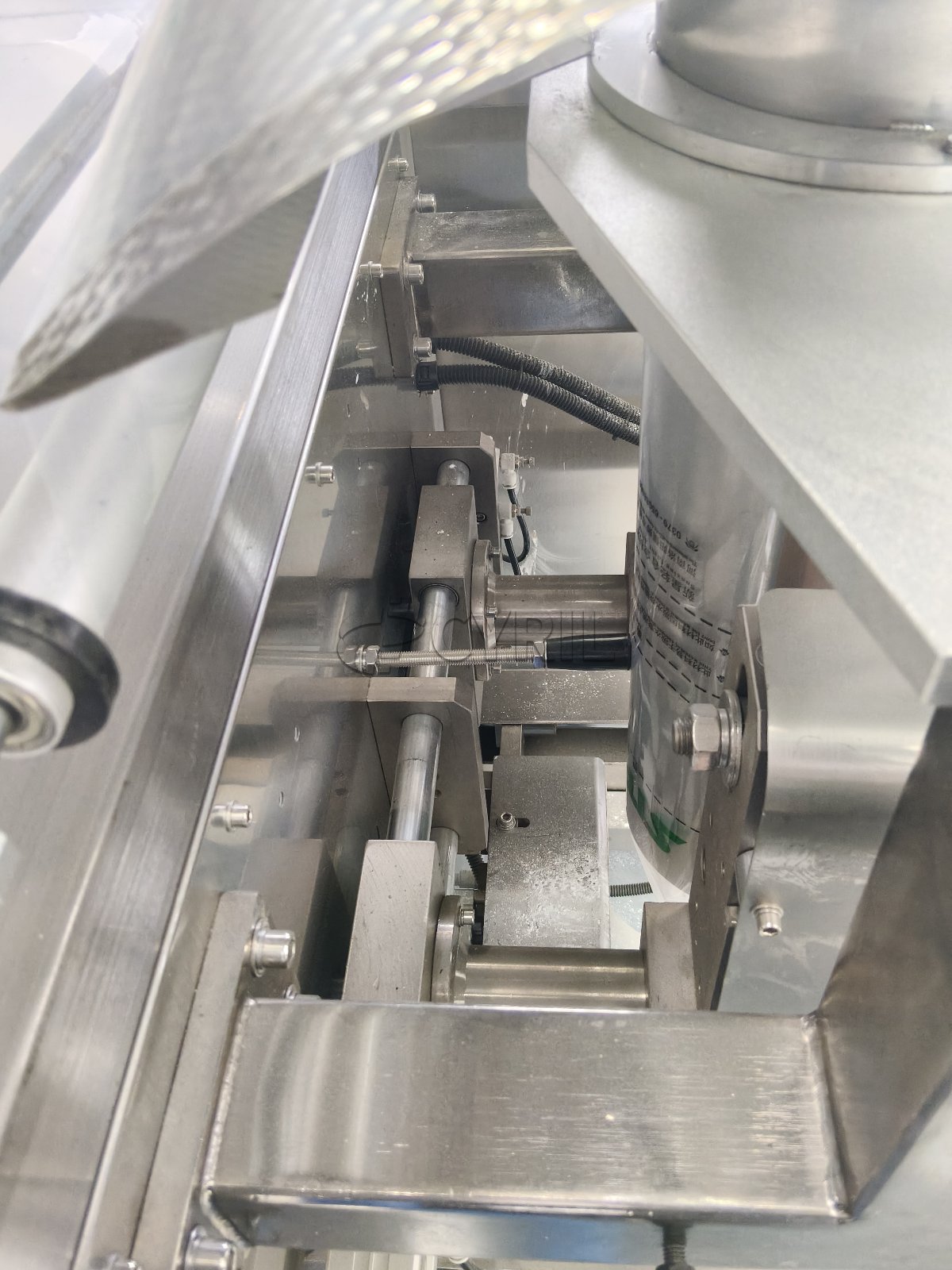 Powder Packaging Machine + Direct Pusher + Bucket Elevator