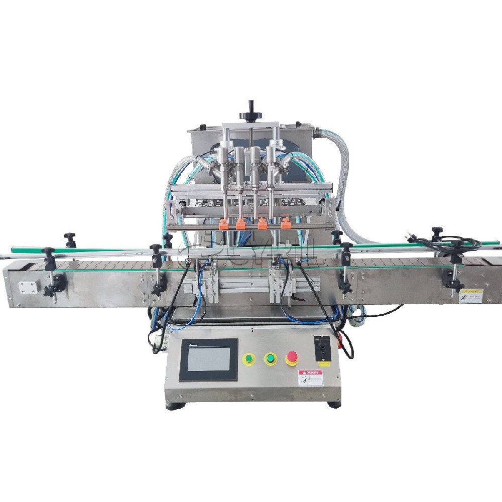 Desktop 4-Head Paste Filling Machine