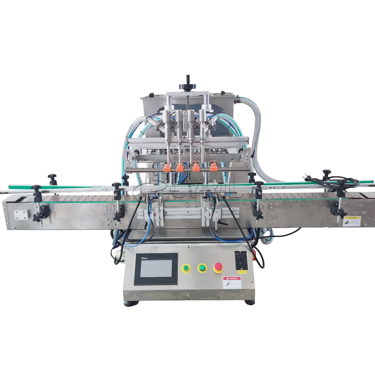 Desktop 4-Head Paste Filling Machine