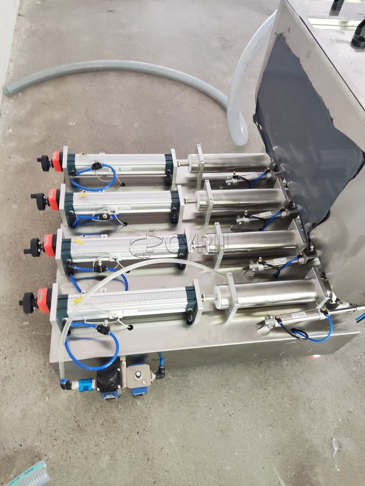 Desktop 4-Head Paste Filling Machine