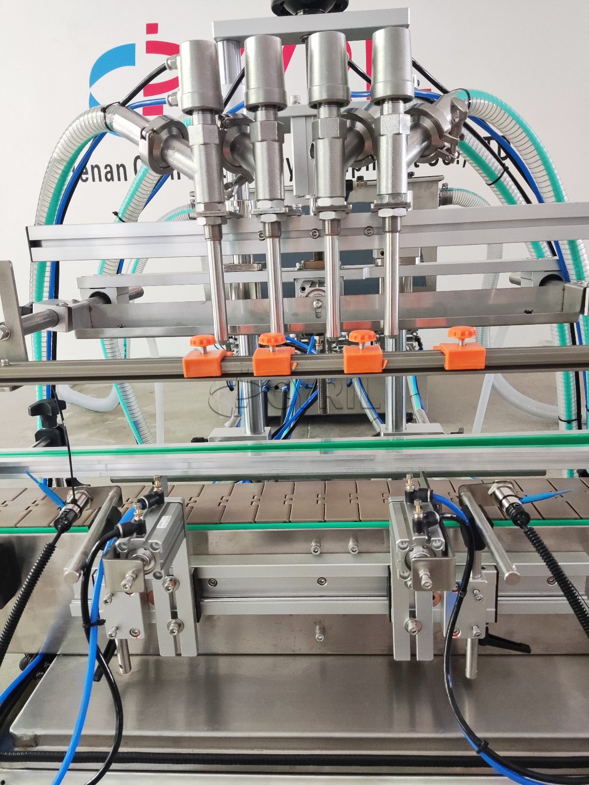 Desktop 4-Head Paste Filling Machine
