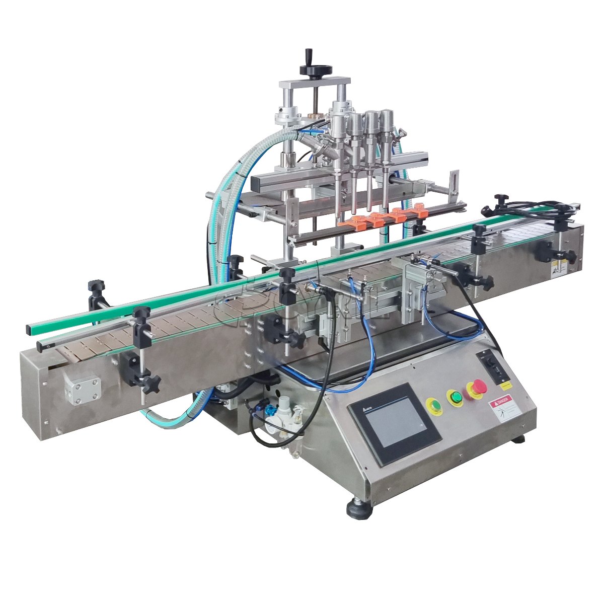 Desktop 4-Head Paste Filling Machine
