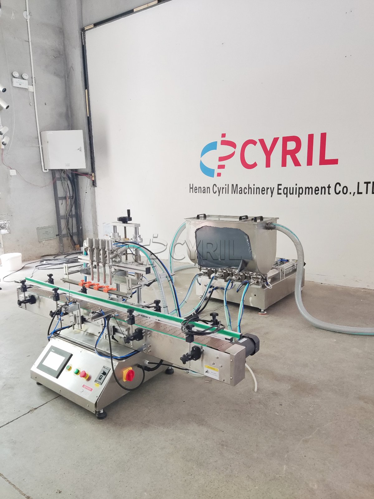 Desktop 4-Head Paste Filling Machine