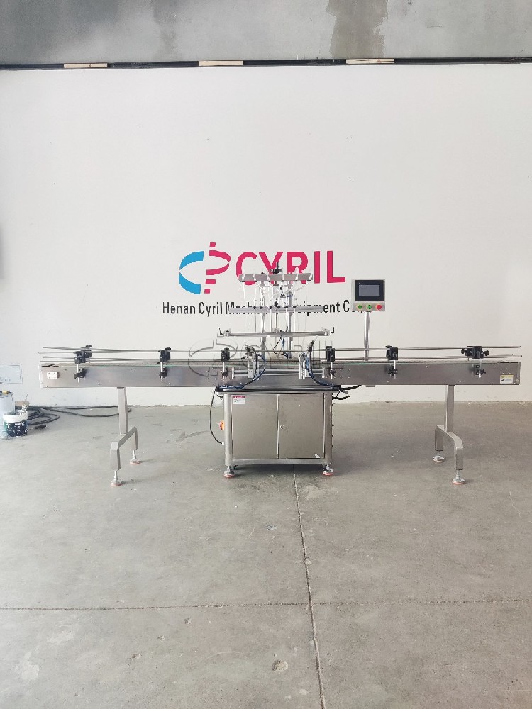 Aseptic manufacturing can be performed using an automated filling line.