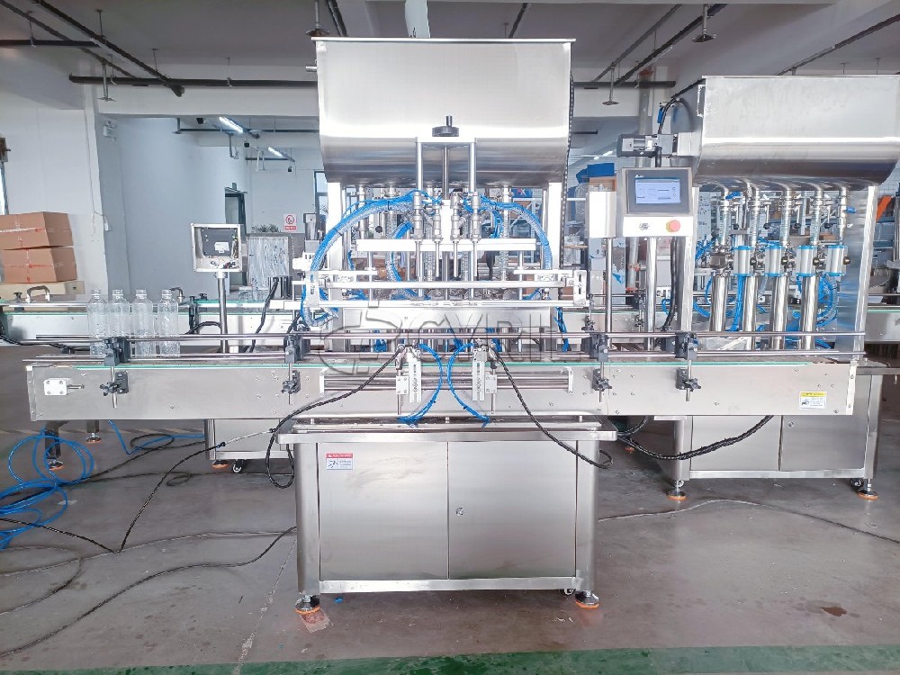 Fully automatic liquid hand soap filling machines 