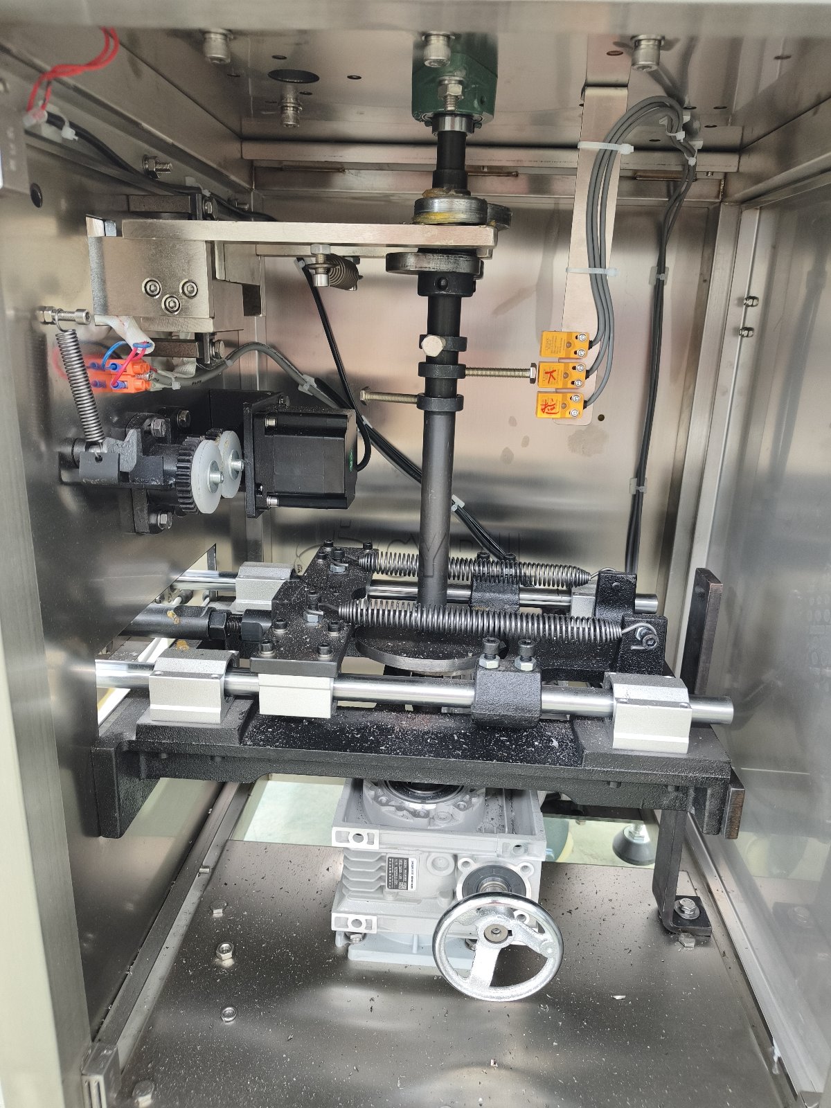 Powder Packaging Machine + Flat-Push Mechanism + Back Sealing