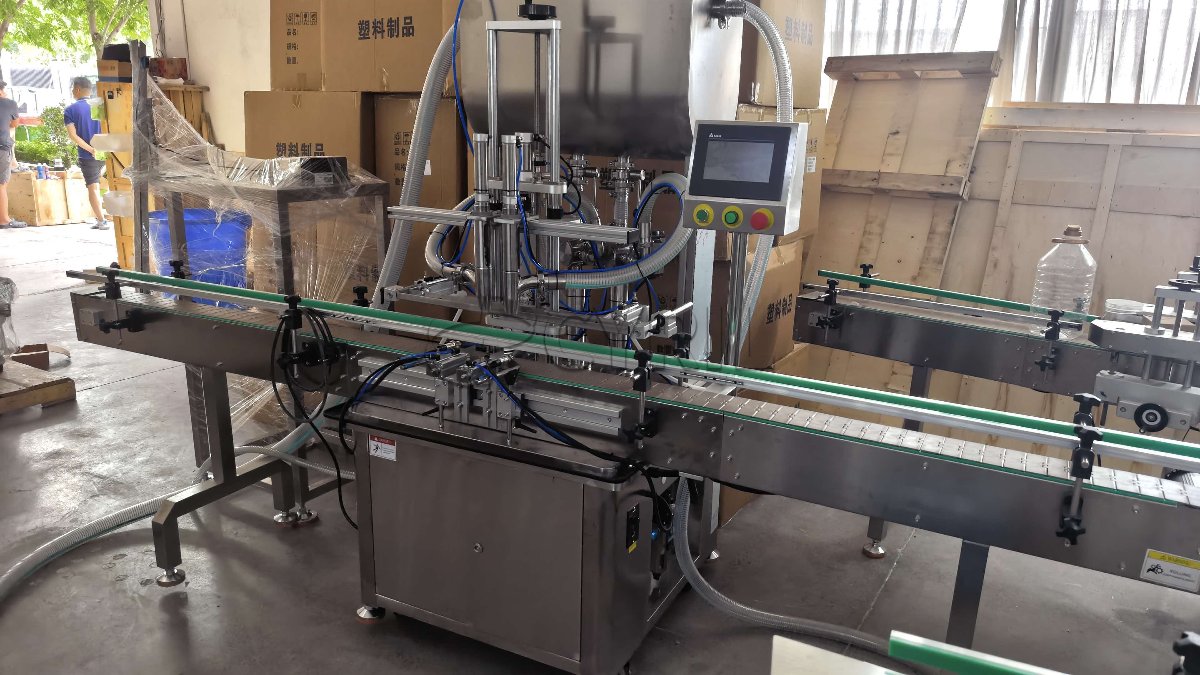 Fully Automatic Dual-Head Paste Filling Machine + Reinforced Filling Nozzles