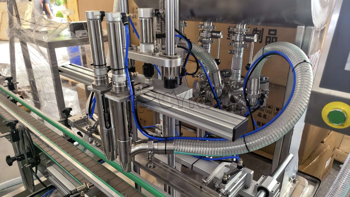 Fully Automatic Dual-Head Paste Filling Machine + Reinforced Filling Nozzles