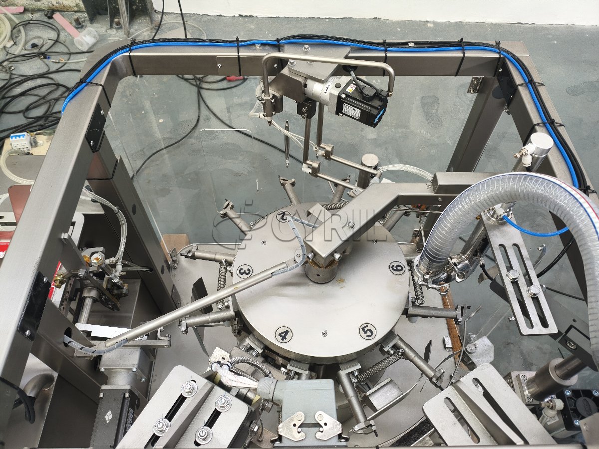Compact Rotary Bag-Feeding Packaging Machine + Gear Pump