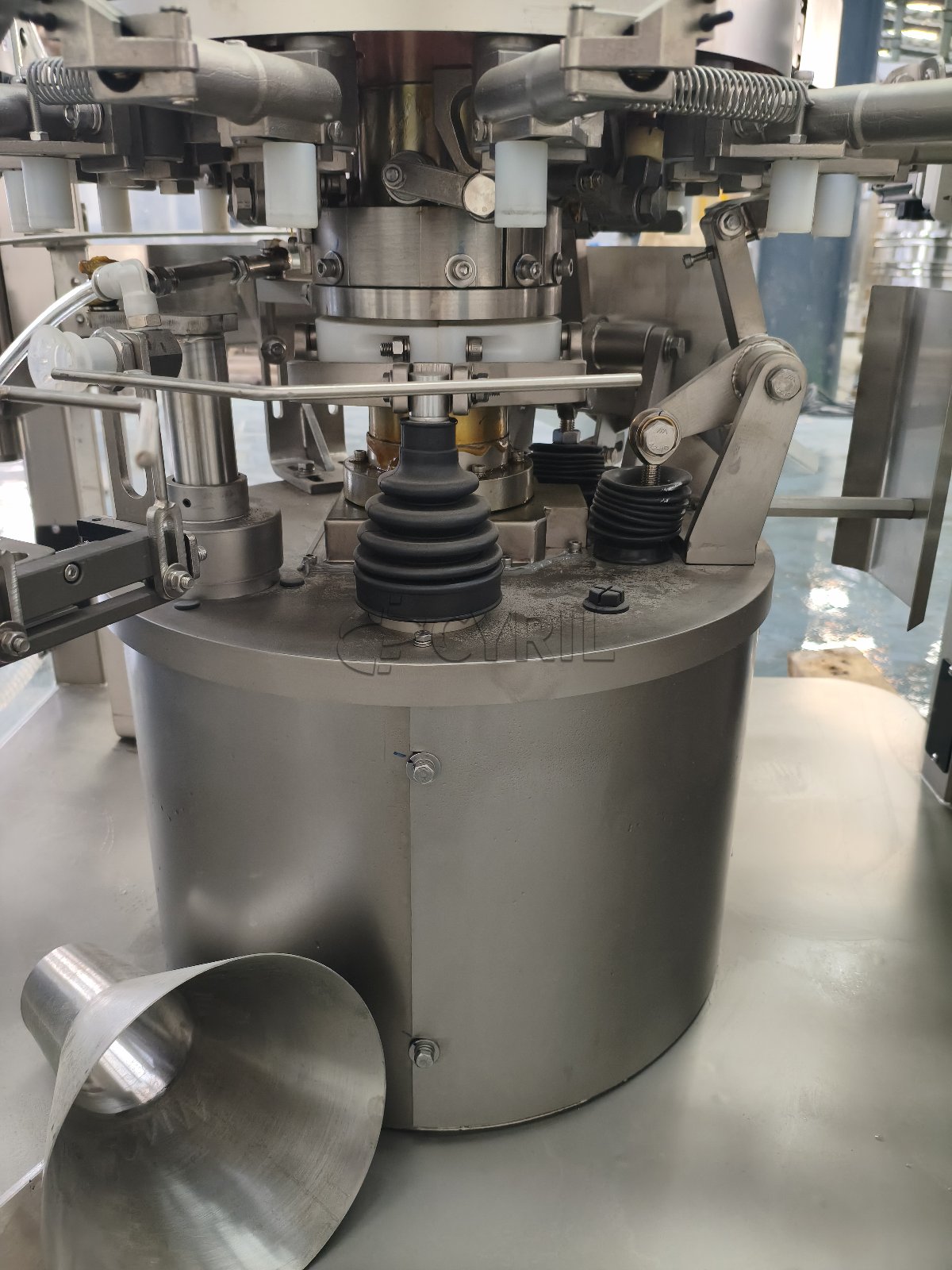 Compact Rotary Bag-Feeding Packaging Machine + Gear Pump
