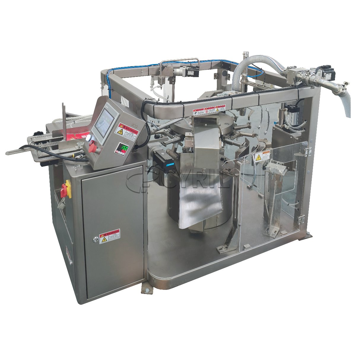 Compact Rotary Bag-Feeding Packaging Machine + Gear Pump