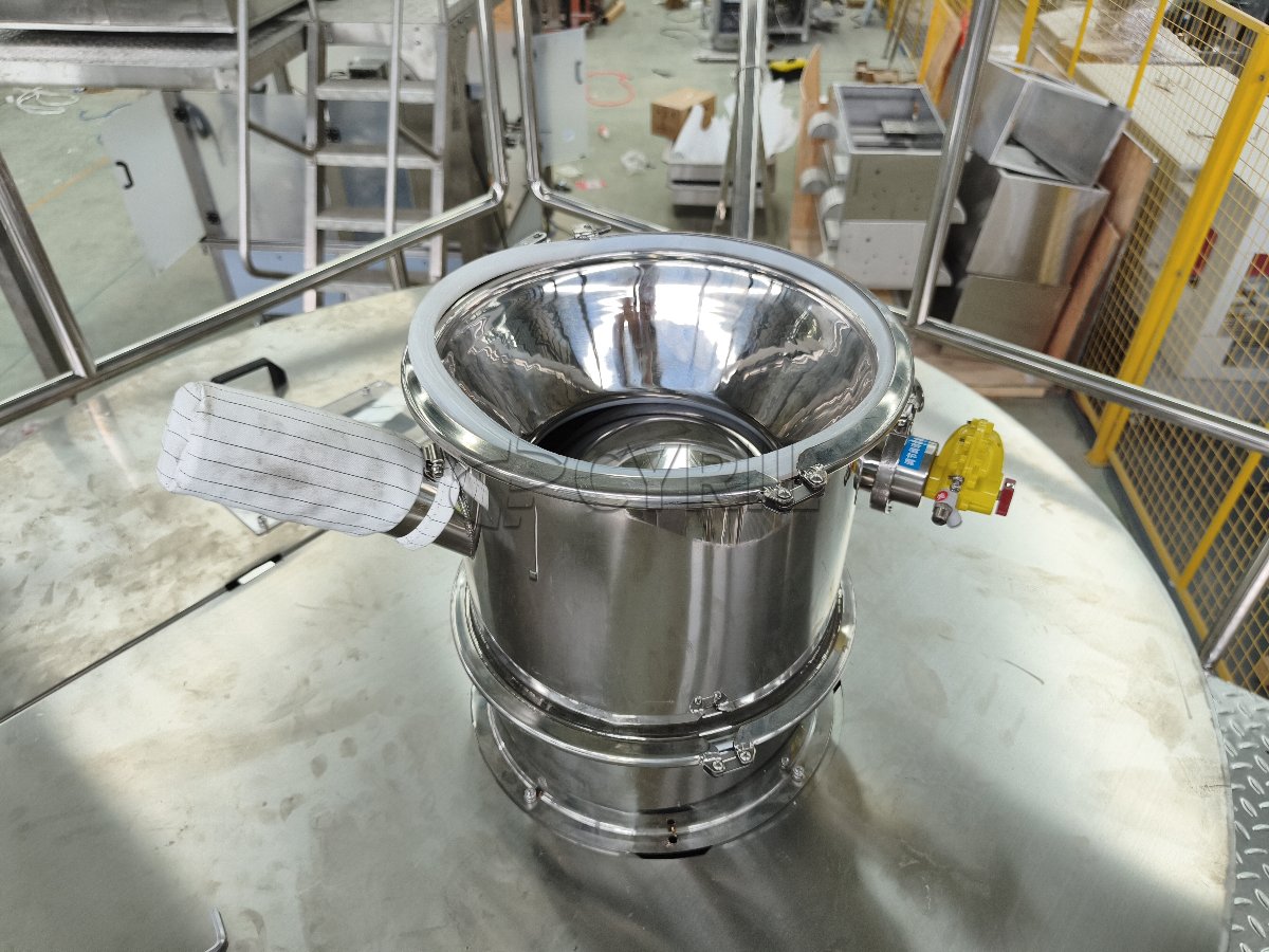 Powder Filling Machine + Mixing & Feeding Machine