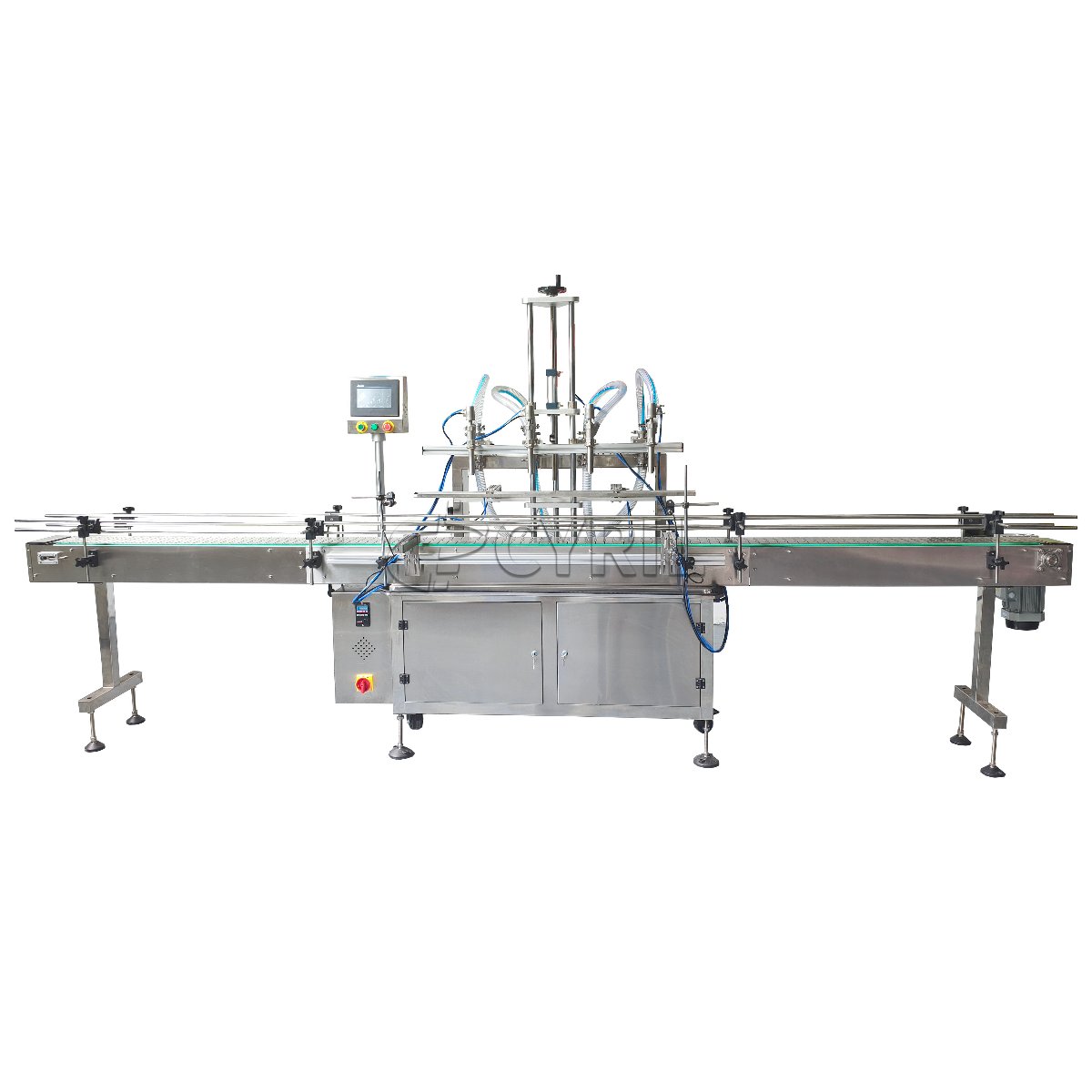 Four-head gear pump filling machine