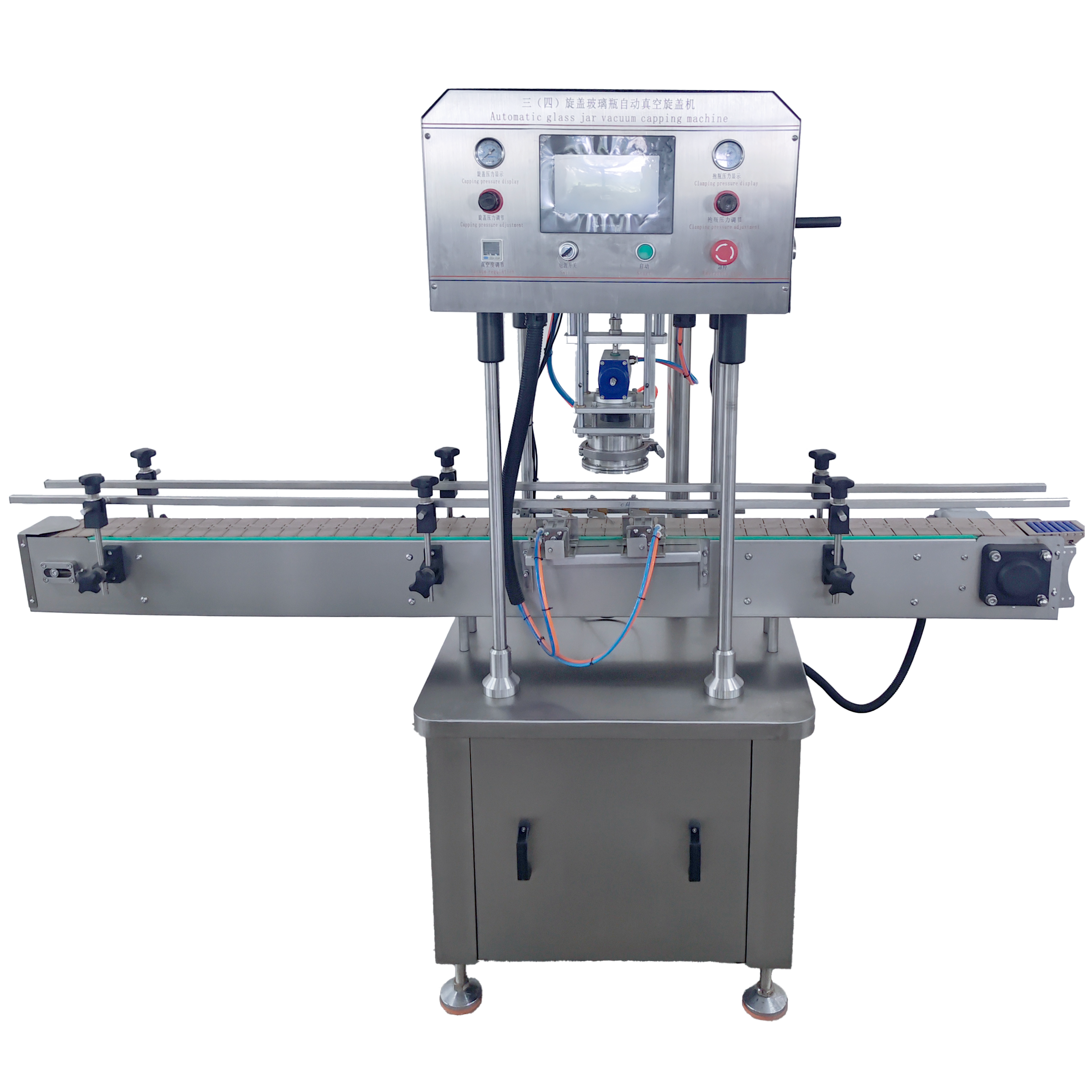 Automatic Vacuum Capping Machine for Glass Bottles