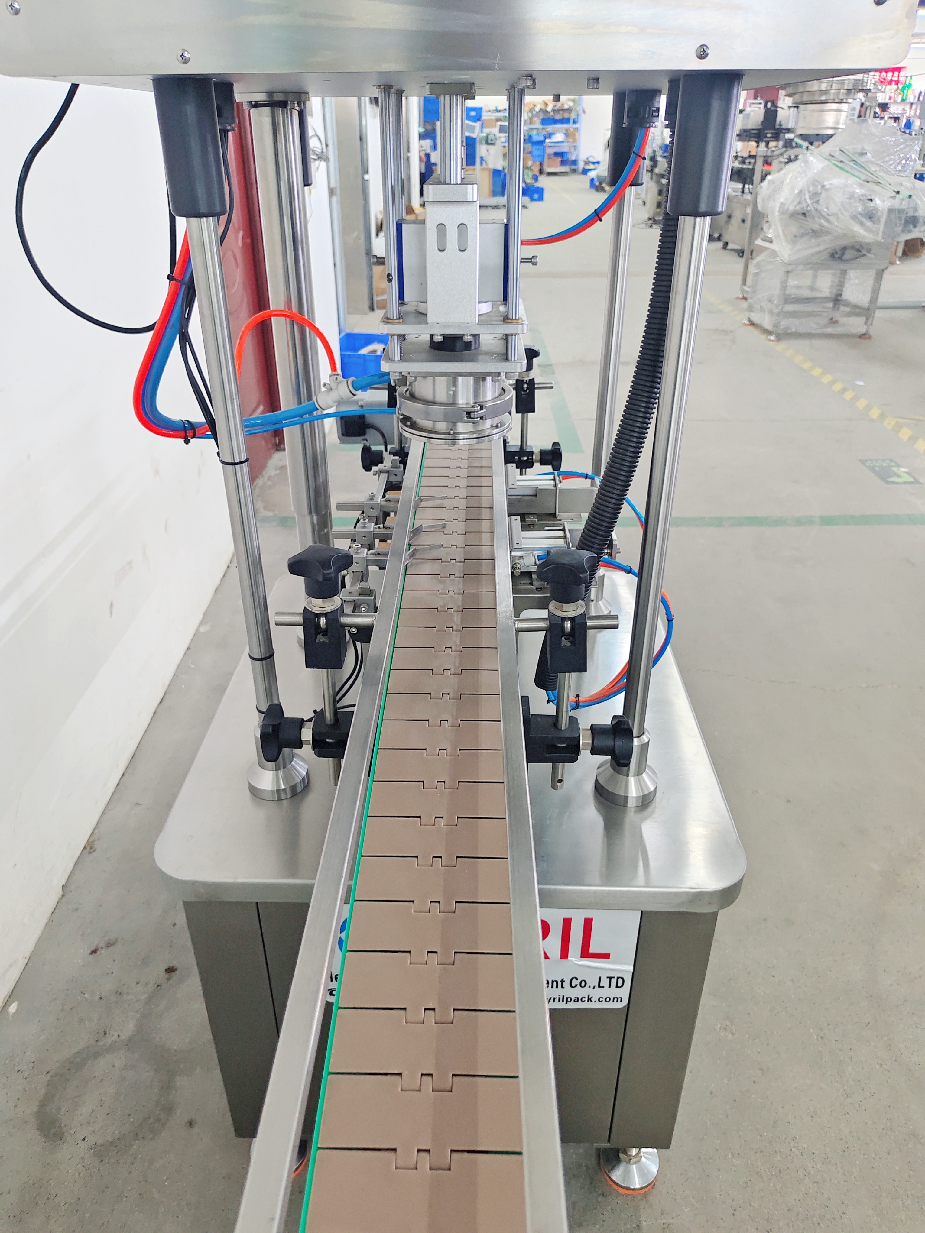 Automatic Vacuum Capping Machine for Glass Bottles