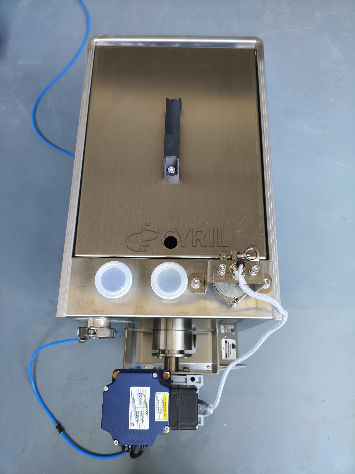 Single-head lobe pump paste filling machine