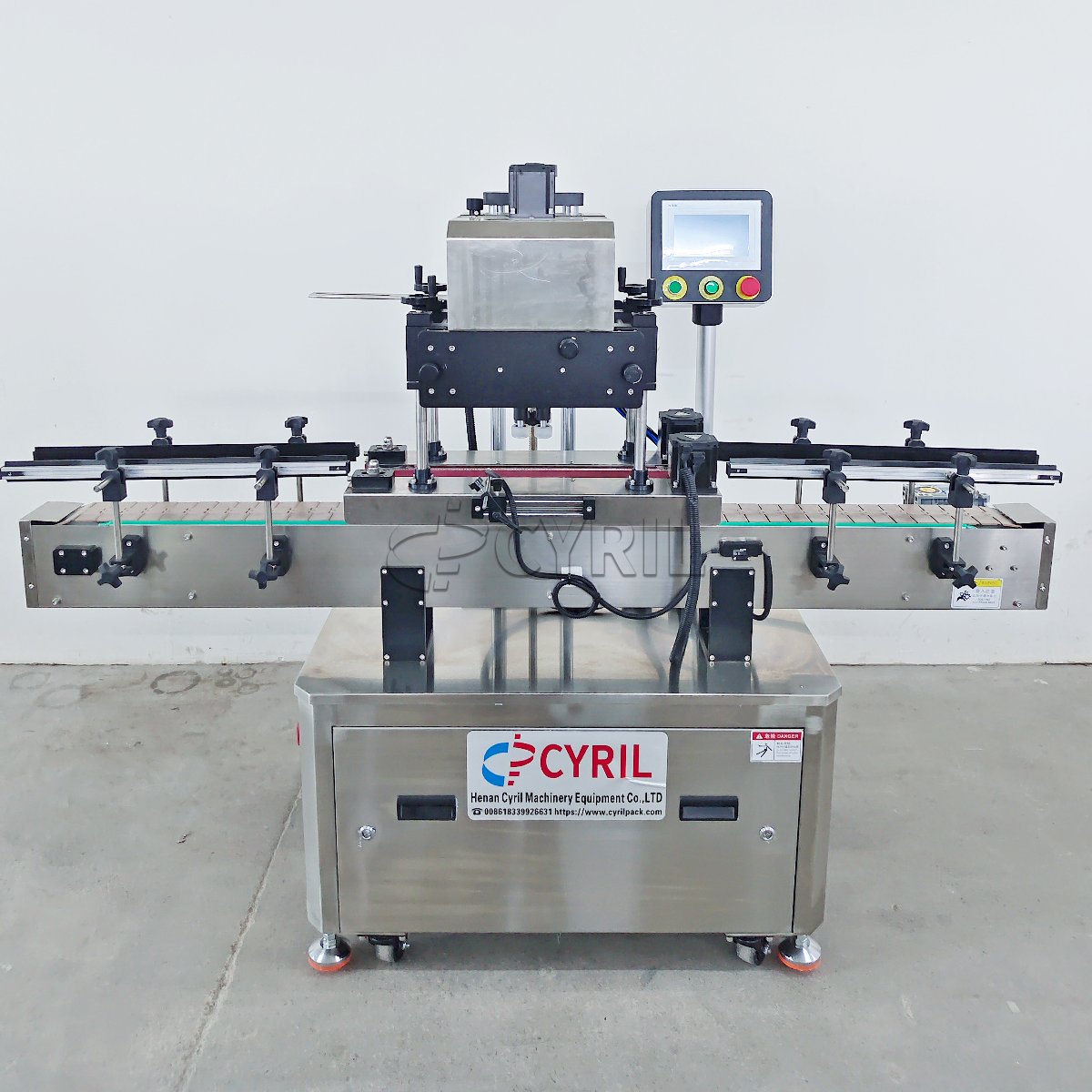 Customized Servo-Driven Four-Wheel Capping Machine