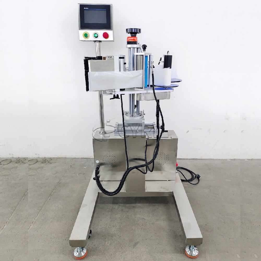 Single-side labeling machine for production lines